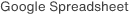 Google Spreadsheet