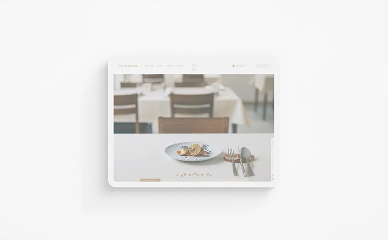 倶知安町のレストランのウェブサイト開発