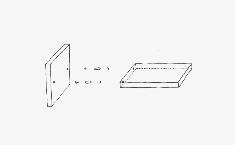 ドリルガイドをつかってダボはぎをかんたんに斜めも工夫して正確に